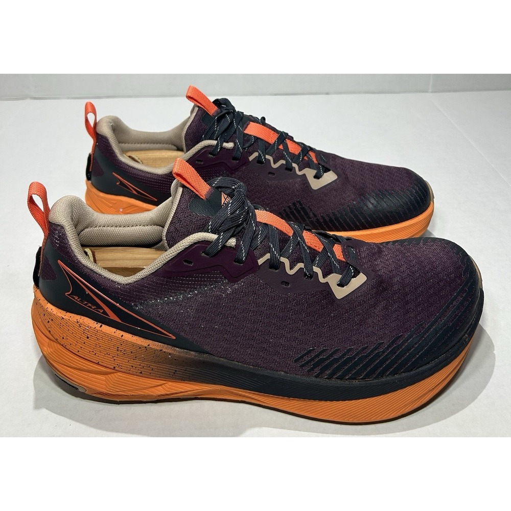 Altra Men's Experience Wild 2 Trail Running Shoes Maroon US 11.5 NO SOLES!